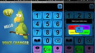 Call Voice Changer - IntCall for Android Free Download screenshot 2