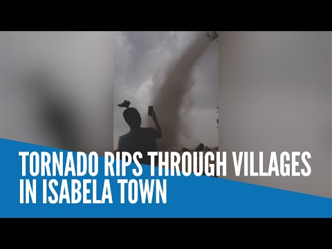 Tornado rips through villages in Isabela town