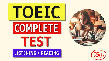 TOEIC Complete Listening & Reading Test 2024 | Includes Answers & Tips!
