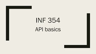 Creating APIs in MVC