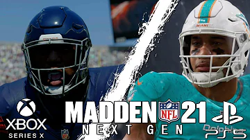 Madden 21 Next Gen Gameplay And New Features Revealed! Xbox Series X / PS5