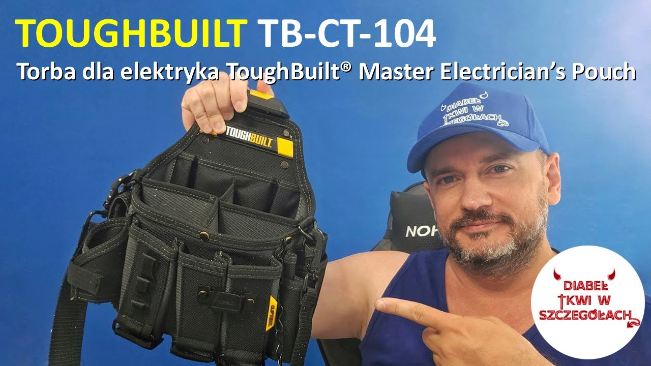 Torba dla elektryka ToughBuilt TB-CT-104 Master Electrician’s Pouch