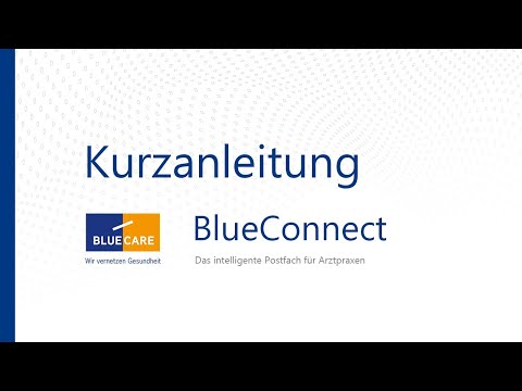 BlueConnect by BlueCare: Funktion Auftrag und Bericht