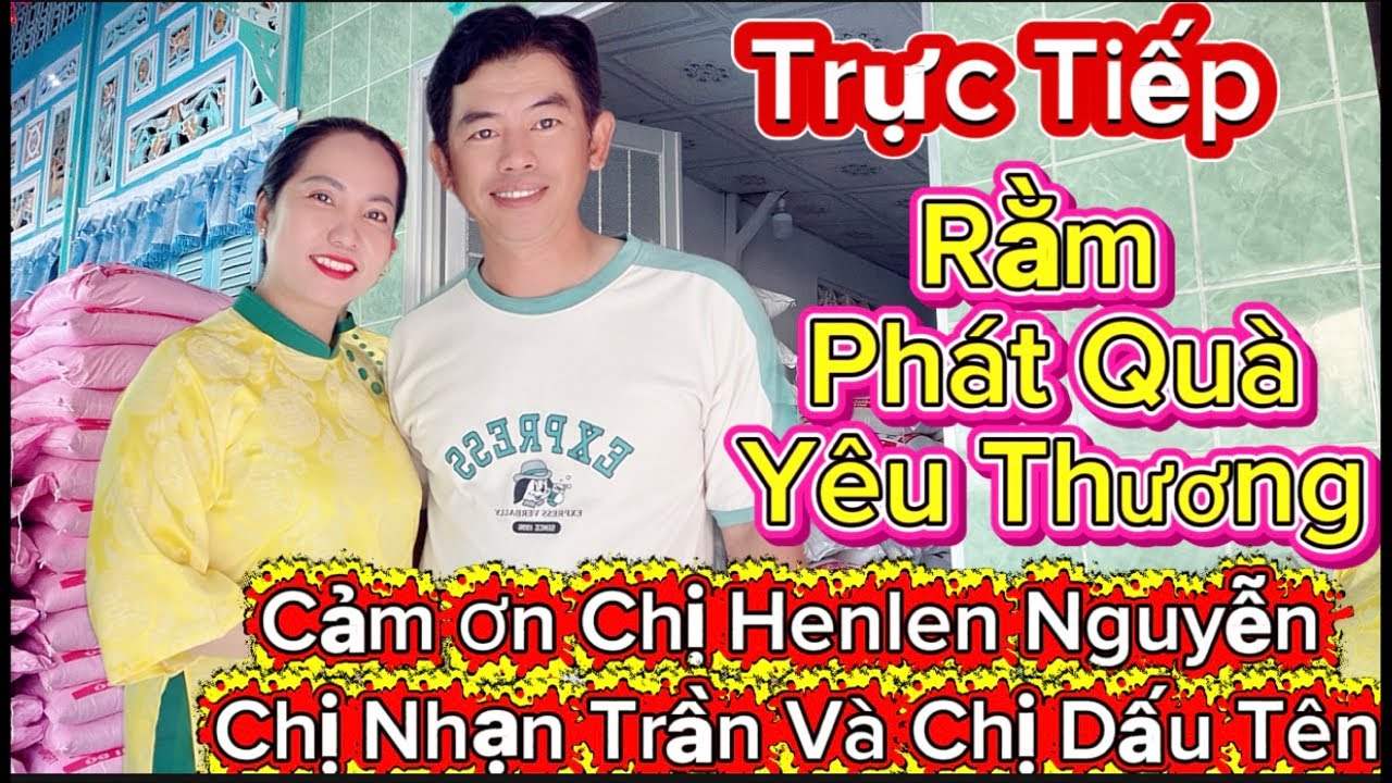 Mỵ vlog đang phát trực tiếp! 100 Phần Quà Yêu Thương Trao Cho Bà Con Hộ Nghèo .#mỵvlog