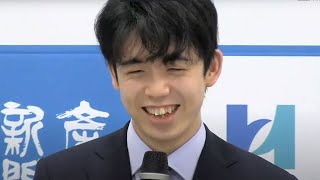 【Live】藤井棋聖　初タイトル獲得し一夜明け会見