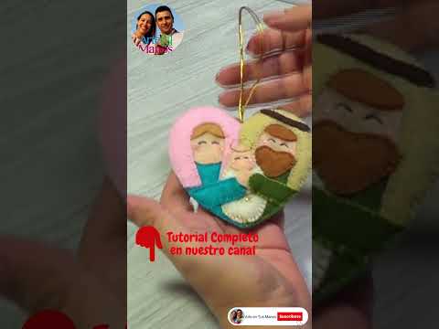 ?Invitación Nuevo Vídeo SAGRADA FAMILIA EN FIELTRO, Fácil Con Arte en Tus Manos
