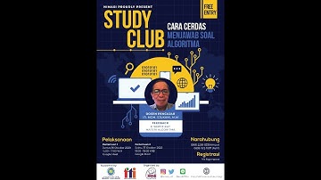 Study Club 2020 | Cara Cerdas Menjawab Soal Algoritma