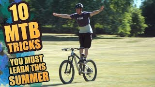 Here we have 10 mtb tricks you must learn this summer, from actually
helpful to damn right stupid mountain bike and skills for tha...