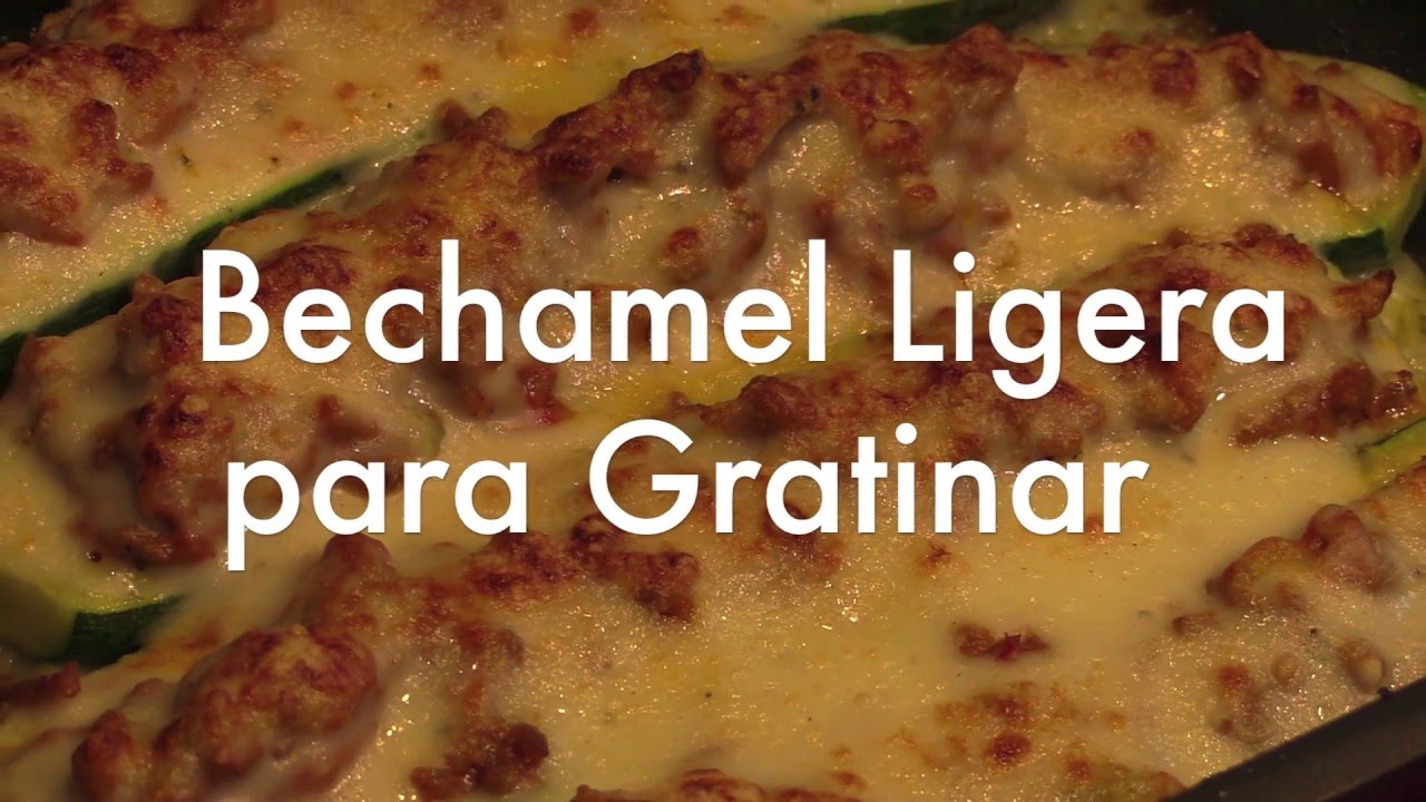 Bechamel para Gratinar - Recetas de Salsas ✅