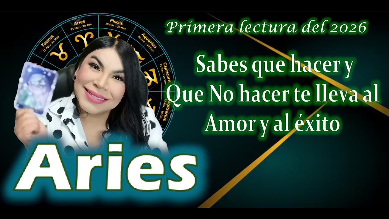Aries Nueva etapa de amor y de proyectos, lo inesperado pasa es tu ...