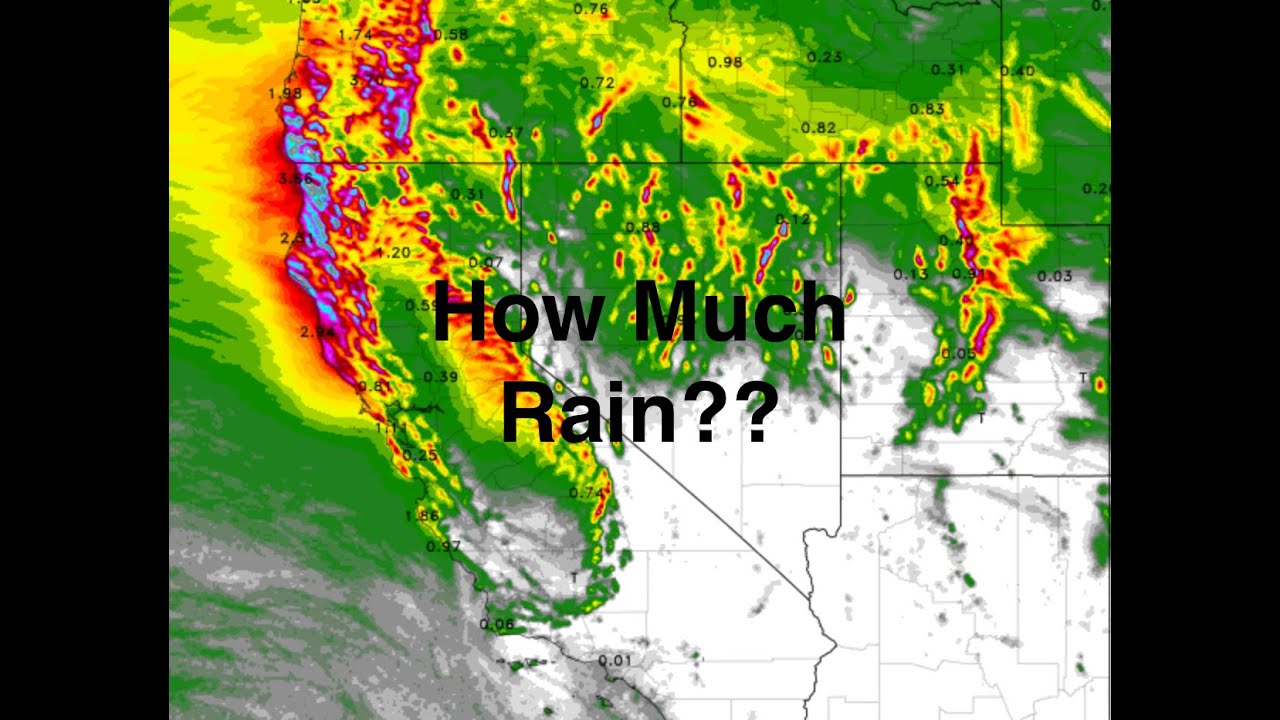 Rain and Snow For California. How Much? The Morning Briefing 1-12-24 ...