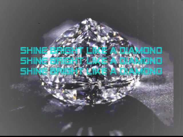 Rihanna - Diamonds [Lyric Video] class=