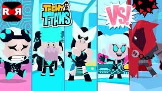 Teeny Titans - Mix Multiverse Team VS The Hooded Hood - iOS / Android Walkthrough Gameplay