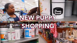 VLOG: WE’RE GETTING A PUPPY!! |SHOPPING FOR OUR NEW PUPPY  COME SHOP WITH ME | CHEAP DOG SUPPLIES