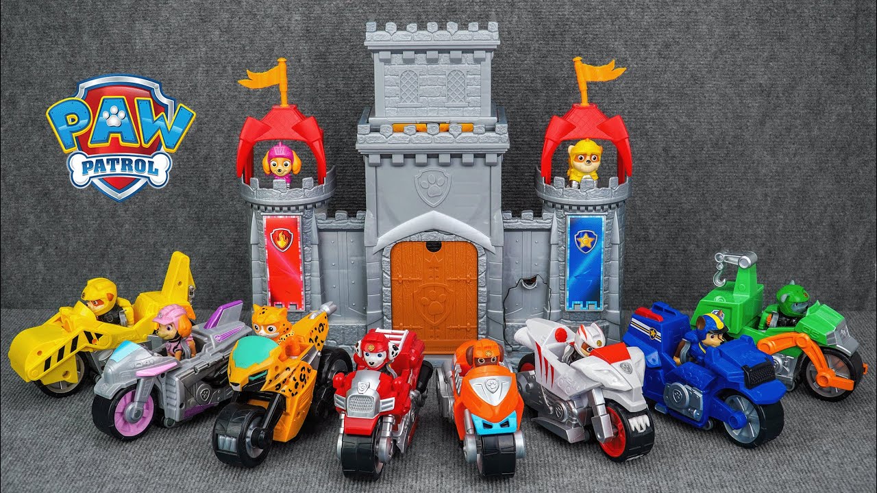 Paw Patrol Toys Unboxing Series | Paw Patrol Rescue Knights Castle HQ Airpot Playset | Cat Pack