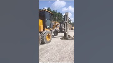 grader being start new works #short #grader #constructions #worker #employee9