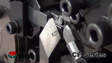CNC Spring Machine CF-320- WD1.4mm  Multiple pitch spring-250 pcs/min- YHM