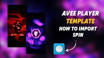 Avee Player Template Import & Spin Tutorial | Easy and Simple