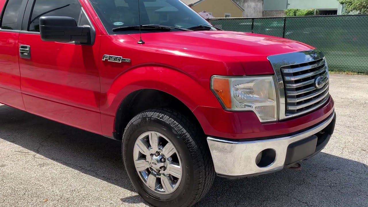 2011 FORD F150 SUPER CAB 4WD 4*4 208K MILES - YouTube