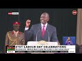 Ruto's Full Labour Day 2026 Speech in Vihiga