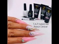 T.A.P Hybrid Gel French Pink & White Ombre Nails- Step by Step