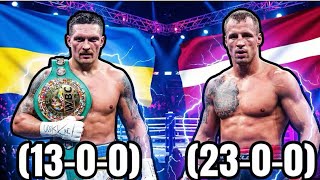 Belt Unification War - Oleksandr Usyk Ukraine Vs Mairis Briedis Latvia Boxing Highlights