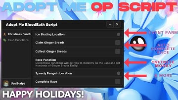 Roblox Adopt Me Script [ PASTEBIN ] Auto Farm Ginger Breads Auto Win Race Infinite Money & More ]