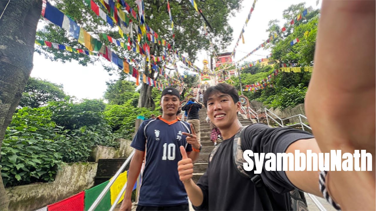 2 month in Nepal. Checking out the SyambhuNath neighborhood