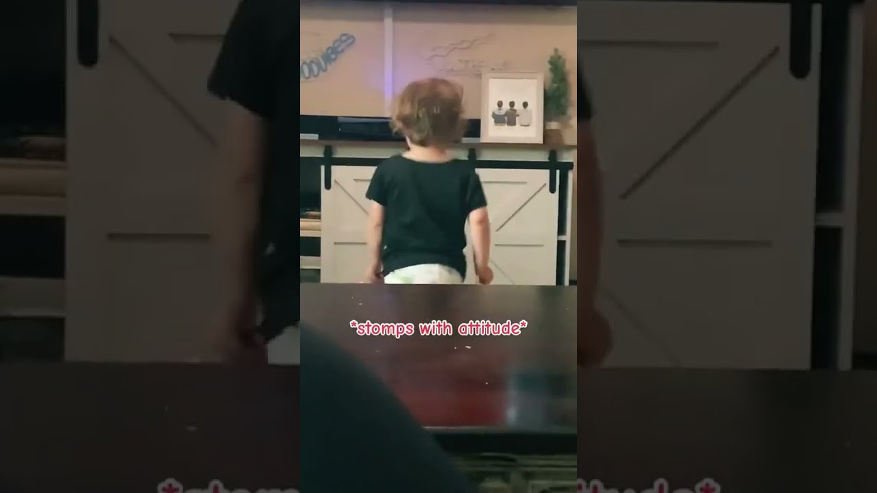 Toddler Gets Grumpy As Mom Asks Her To Get Diaper 1404573