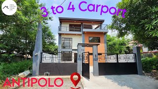 NEWLY RENOVATED GOOD AS NEW 3 STOREY SINGLE ATTACHED  PROPERTY AT ANTIPOLO CITY