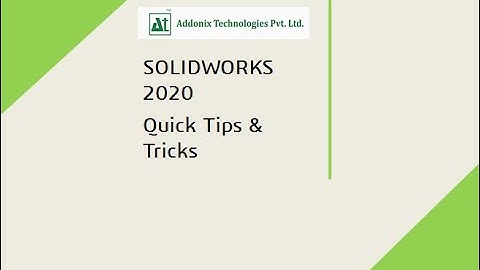 SOLIDWORKS 2020  - Select Others Tool - Quick Tips & Tricks