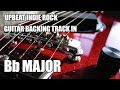 Upbeat Indie Rock Guitar Backing Track In Bb Major