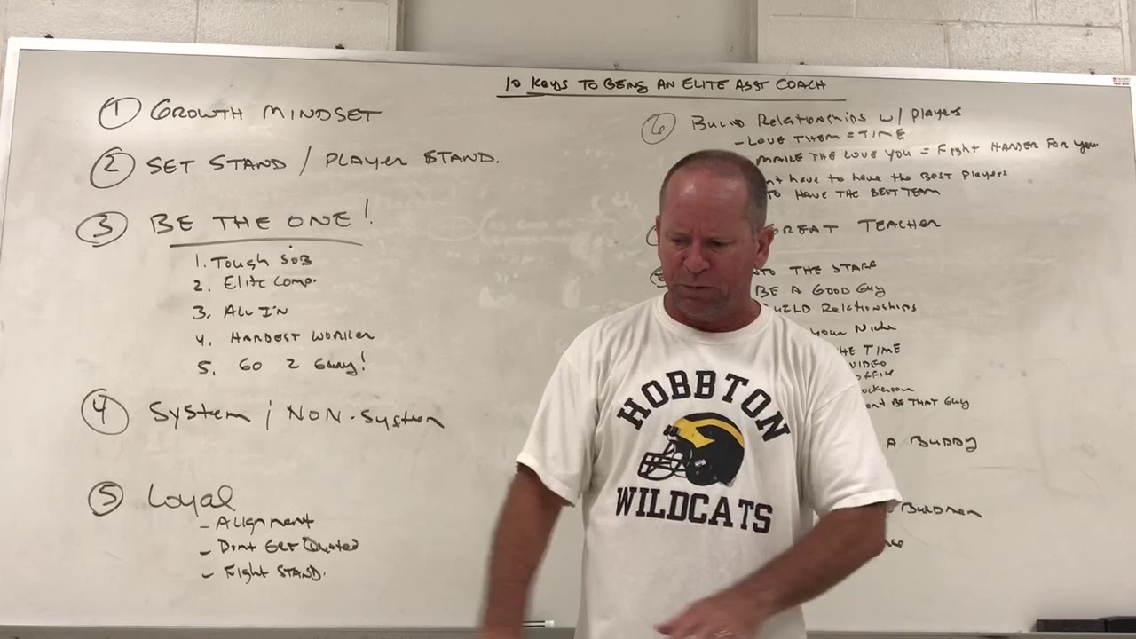10 Keys for Elite Assistant Coaches Part-1