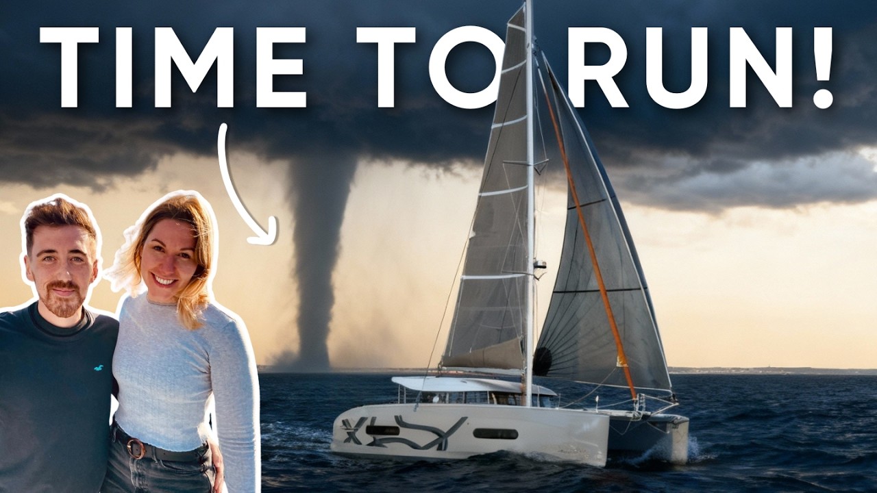 We Almost Sailed Into a WATERSPOUT on Our 18-Hour Passage