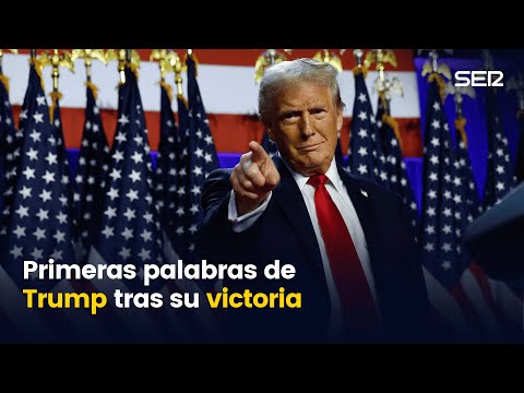 Primeras palabras de Trump tras su victoria
