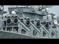Why are Russian warship more heavily armed compared to the US