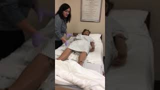 Utah CNA class Draw Sheet Change (occupied)