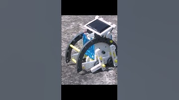 Solar Turtle Bot - Solar Walking Robot #shorts #short #shortvideo