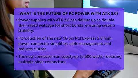 What Is The Future Of PC Power With ATX 3.0? - The Hardware Hub
