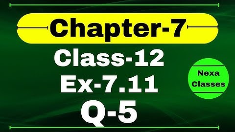 Class 12 Ex 7.11 Q5 Math | Chapter7 Class12 Math | Integration | Ex 7.11 Q5 Class 12 Math