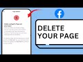 How to Delete Business Page on Facebook - Full Guide