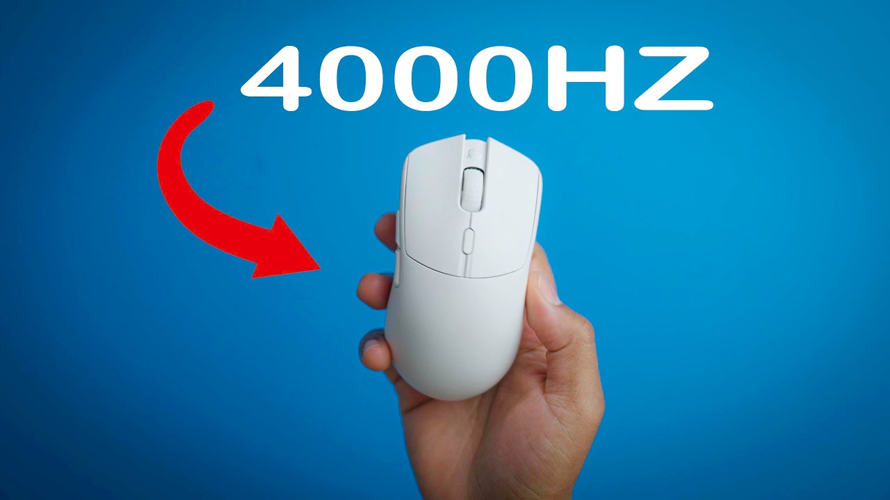 PC/タブレット PC周辺機器 4000hz Mice ARE HERE! HTS Plus 4K Wireless Review