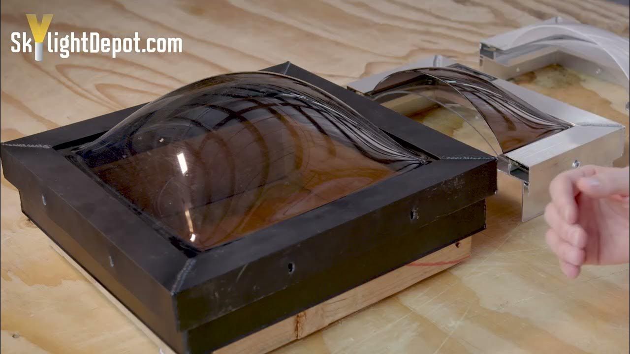 Replacing skylight dome or replace entire skylight (Part 1) YouTube
