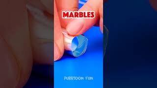 🪀 Let’s Make Marbles Jump 😍 Try This Fun Trick! ⚙️