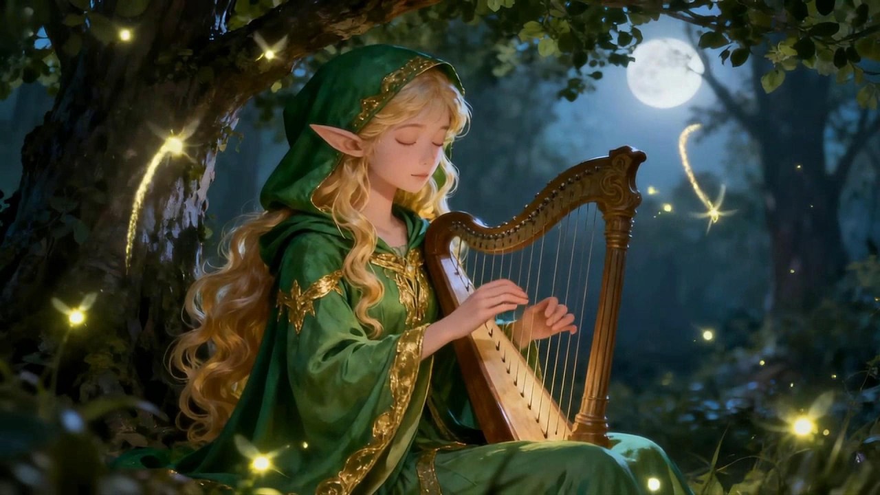 Celtic Fantasy Music – Gentle Flute in an Enchanted Forest / Medieval Music for Sleep, Work & Study