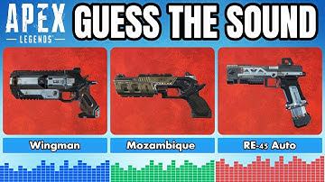 Guess The Gun Sound in APEX LEGENDS Challenge | Apex Legends Quiz