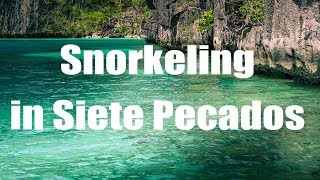 Snorkeling in Siete Pecados , Coron Island, Philippines | GoPro Hero 3+  | Virtual Trip