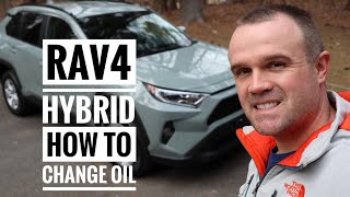 Best hybrid SUV - 2021 Toyota RAV4 How to change oil by The Comeback Kid 14,873 views 3 years ago 13 minutes, 47 seconds