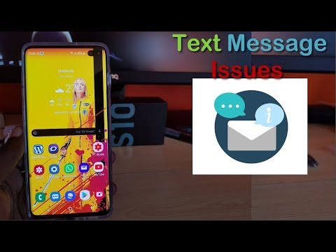 How to fix Galaxy S10 thats not sending or reciving Text messages