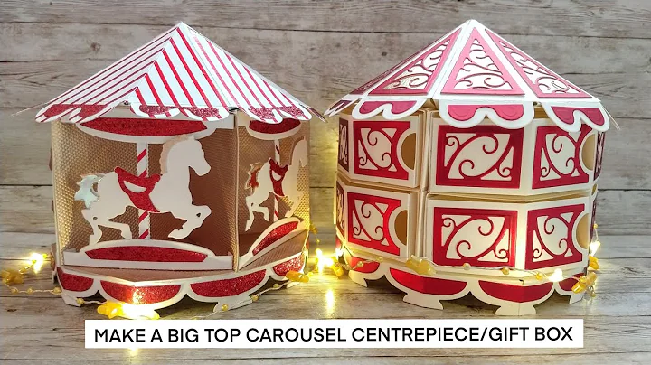 TONIC STUDIOS - Make a Big Top Carousel Centrepiec...